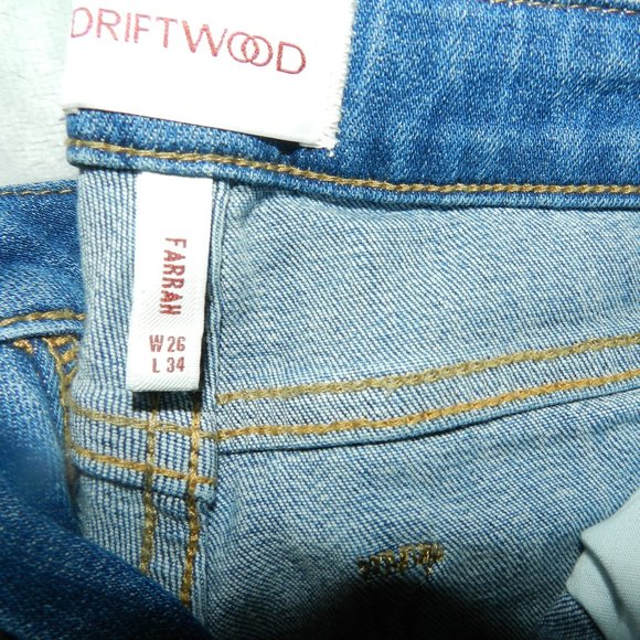 DRIFTWOOD Farrah Flare NEW Dreaming in a Vintage  denim jeans NWTNWT🆕💥⚡🚚😮‍💨 - Picture 11 of 15